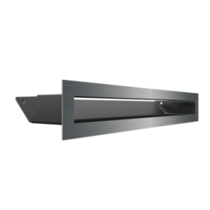 Modern Rés Szellőző Inox Hátfallal