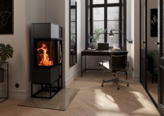 SPARTHERM PIKO FRAME LIVING RECHTS WEISS