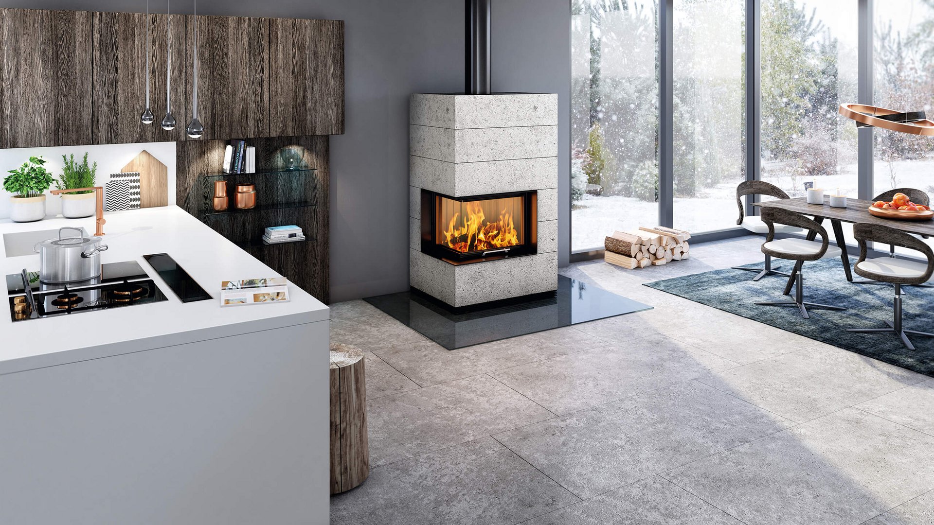 SPARTHERM SIM VARIA 2LH 55H MILIEU